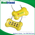 Customized Bone Shaped Cable Lock for Medical Promotion
